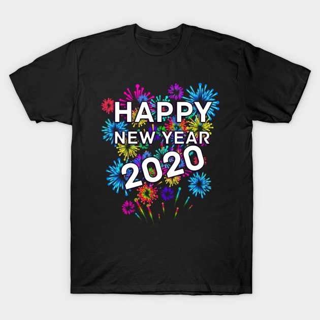 Happy New Year 2020 T-Shirt by letnothingstopyou